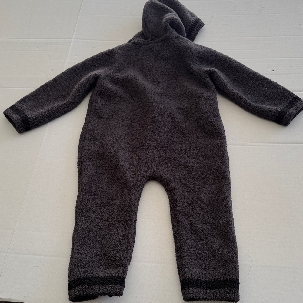 Barefoot dreams cozy chic classic Disney infant Mickey playsuit carbon - Picture 7 of 9